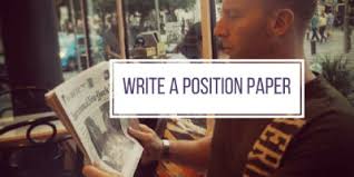 How to Write a Position Paper